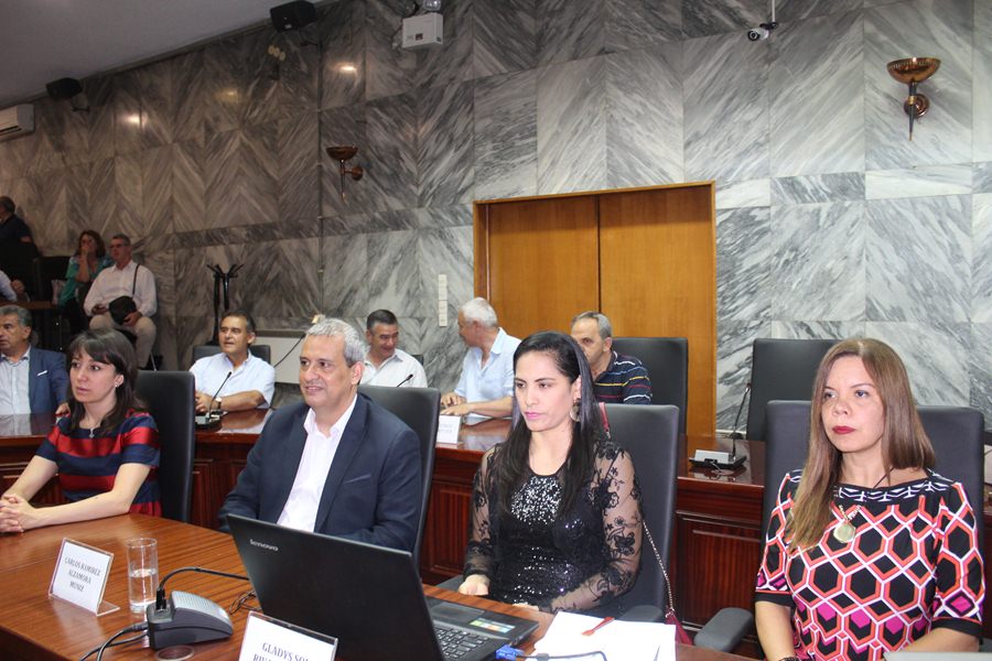 Σε εγκάρδιο κλίμα πραγματοποιήθηκε η τελετή αδελφοποίησης της Λάρισας με την πόλη Μιραφλόρες του Περού (φωτο)