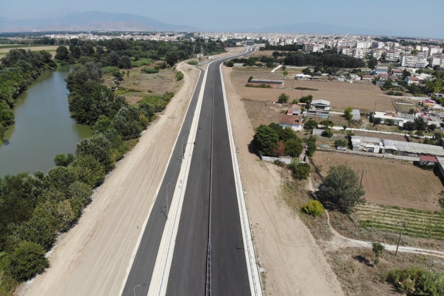 Δείτε εντυπωσιακά εναέρια πλάνα από την υπό κατασκευή Περιφερειακή Οδό ΔΕΥΑΛ - Γεωργική Σχολή (φωτο - βίντεο)