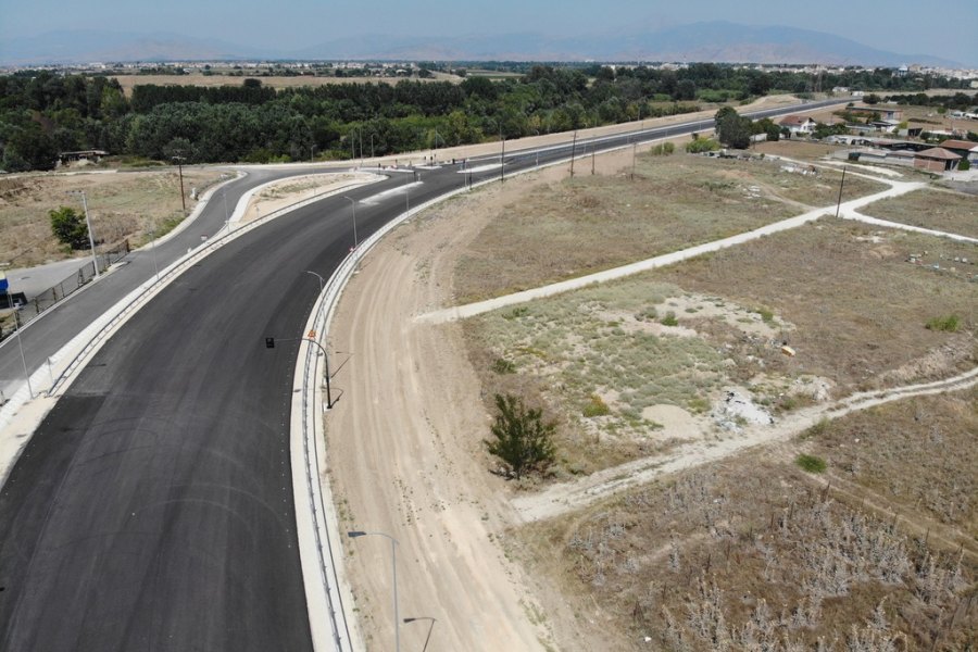 Δείτε εντυπωσιακά εναέρια πλάνα από την υπό κατασκευή Περιφερειακή Οδό ΔΕΥΑΛ - Γεωργική Σχολή (φωτο - βίντεο)