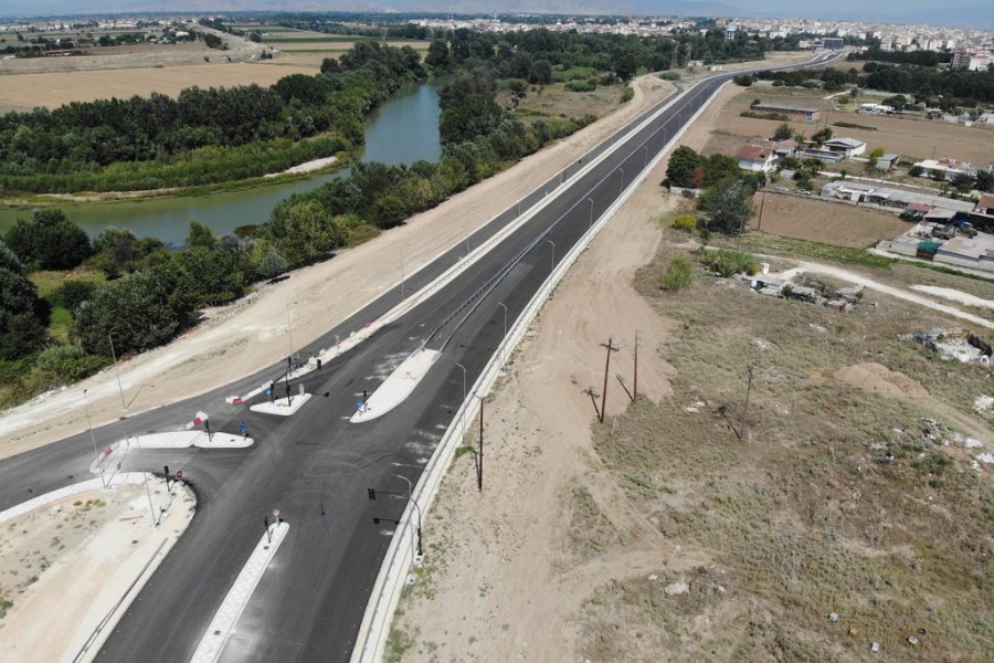 Δείτε εντυπωσιακά εναέρια πλάνα από την υπό κατασκευή Περιφερειακή Οδό ΔΕΥΑΛ - Γεωργική Σχολή (φωτο - βίντεο)