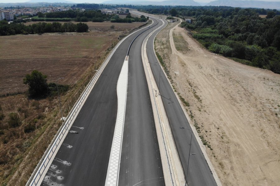 Δείτε εντυπωσιακά εναέρια πλάνα από την υπό κατασκευή Περιφερειακή Οδό ΔΕΥΑΛ - Γεωργική Σχολή (φωτο - βίντεο)