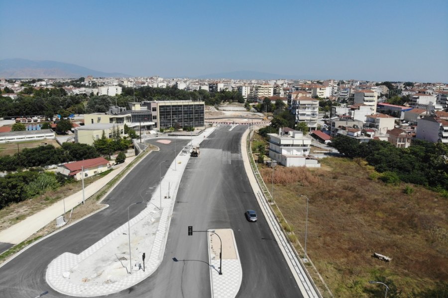 Δείτε εντυπωσιακά εναέρια πλάνα από την υπό κατασκευή Περιφερειακή Οδό ΔΕΥΑΛ - Γεωργική Σχολή (φωτο - βίντεο)