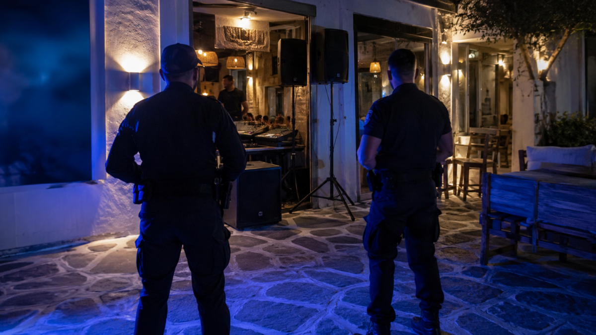 Μπαράζ συλλήψεων στη Μαγνησία για δυνατή μουσική – Κατασχέθηκε ηχητικό μηχάνημα