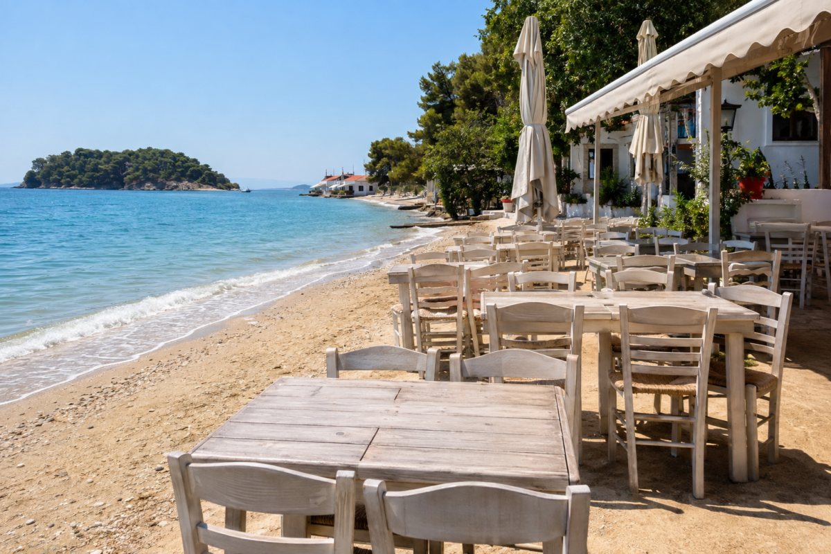Σκιάθος: Σύλληψη ιδιοκτήτη καταστήματος για υπέρβαση χώρου στον αιγιαλό