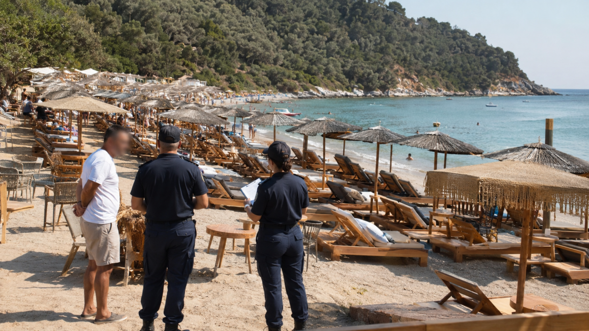 Χειροπέδες σε Σκιάθο και Σκόπελο για παράνομη κατάληψη παραλιών